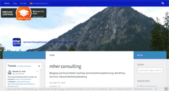 Desktop Screenshot of mher.de