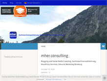 Tablet Screenshot of mher.de